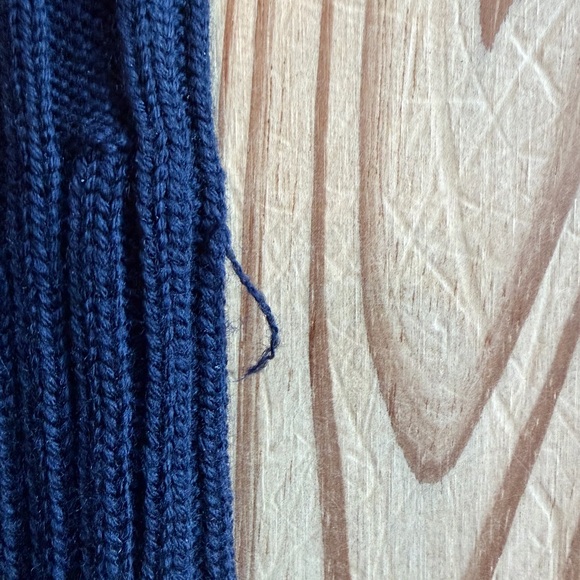 Prada Dark Blue Ribbed Sweater - Picture 7 of 7